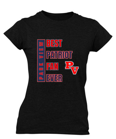 Park View Patriots Best Patriot Fan Women's SS T-Shirt