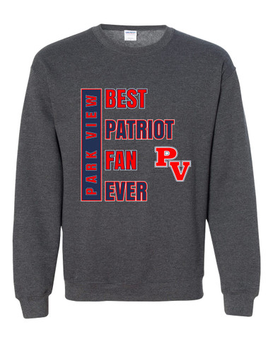 Park View Patriots Best Patriot Fan Men's Sweatshirt