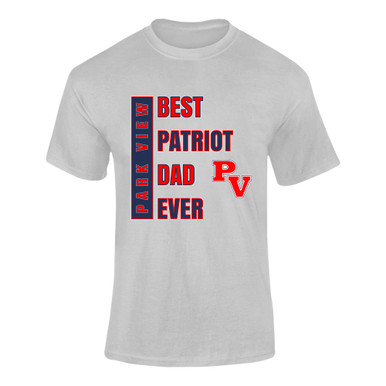 Park View Patriots Best Patriot Dad Men's SS T-Shirt