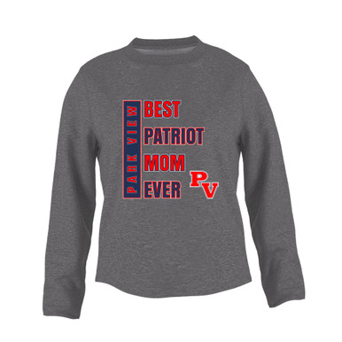 Park View Patriots Best Patriot Mom Women's Sweatshirt