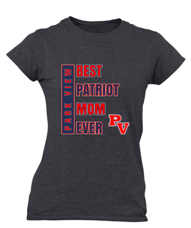 Park View Patriots Best Patriot Mom Women's SS T-Shirt