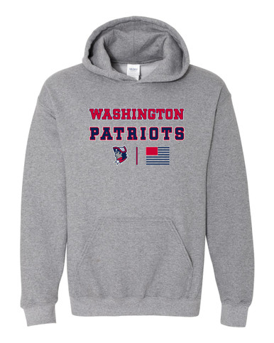 Washington Patriots Spirit Flag Men's Hoodie