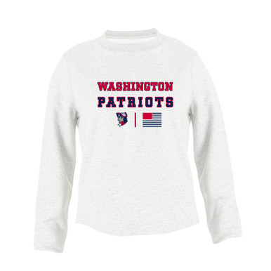 Washington Patriots Spirit Flag Women's Sweatshirt
