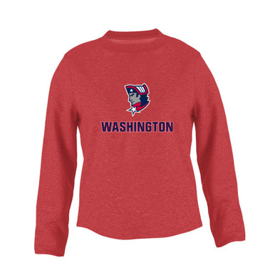 Washington Patriots Mascot #2 Women's Sweatshirt