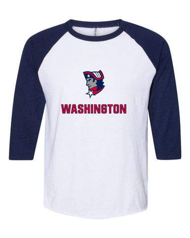 Washington Patriots Mascot #2 Men's Baseball T-Shirt