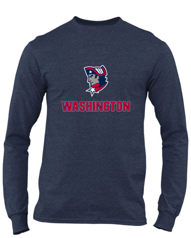 Washington Patriots Mascot #2 Men's LS T-Shirt