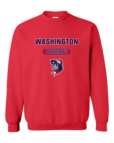 Washington Patriots Mascot #3 Men's Sweatshirt