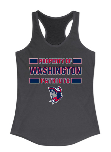 Washington Patriots Property Of Women's Tank Top