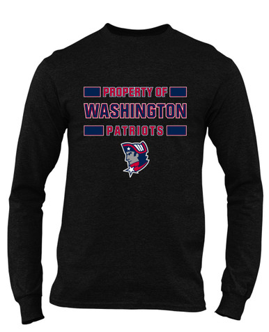 Washington Patriots Property Of Men's Premium LS T-Shirt