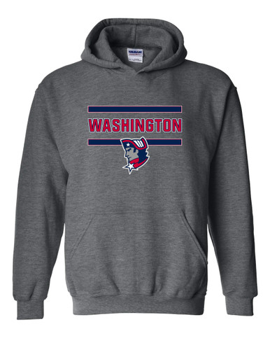 Washington Patriots Mascot #4 Men's Hoodie