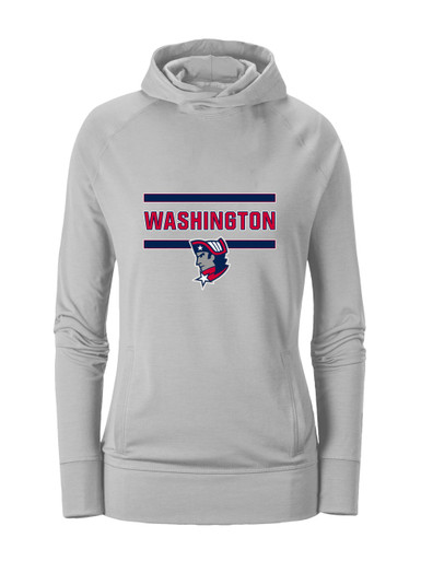 Washington Patriots Mascot #4 Women's Hoodie