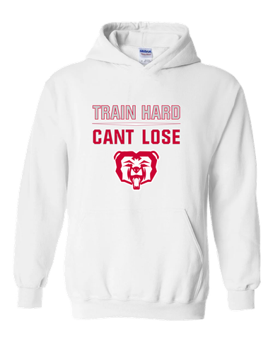 McMinnville Grizzlies Train Hard, Can't Lose Men's Hoodie