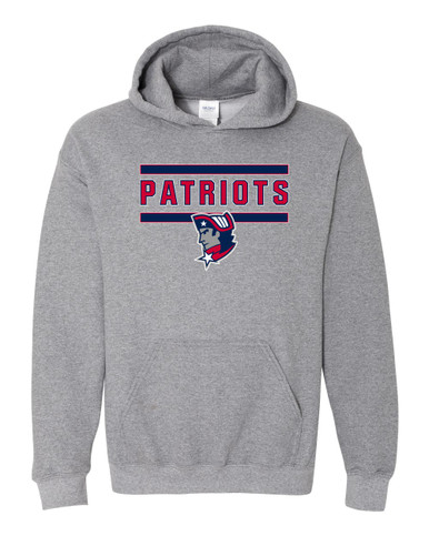 Washington Patriots Mascot #5 Men's Hoodie