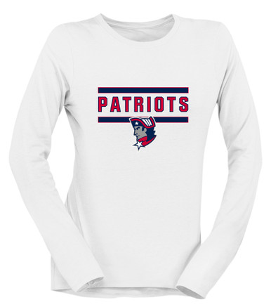 Washington Patriots Mascot #5 Women's LS T-Shirt