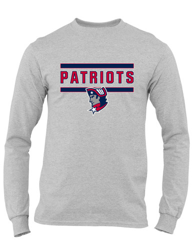 Washington Patriots Mascot #5 Men's LS T-Shirt