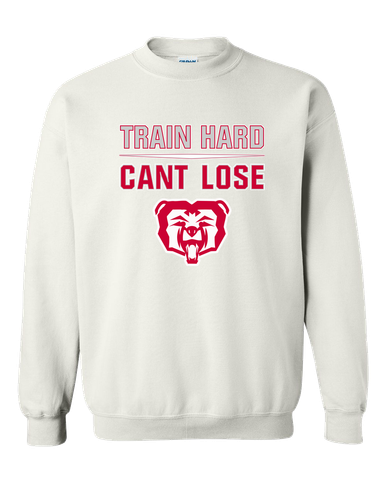 McMinnville Grizzlies Train Hard, Can't Lose Men's Sweatshirt