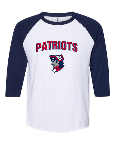 Washington Patriots Mascot #6 Women's Baseball T-Shirt