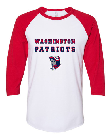 Washington Patriots Spirit Women's Baseball T-Shirt