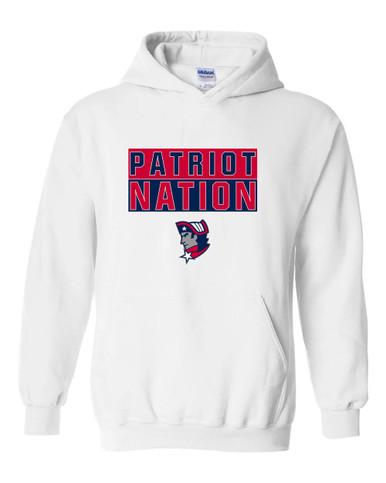 Washington Patriots Nation #1 Men's Hoodie