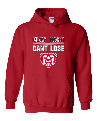 McMinnville Grizzlies Play Hard, Can't Lose Men's Hoodie