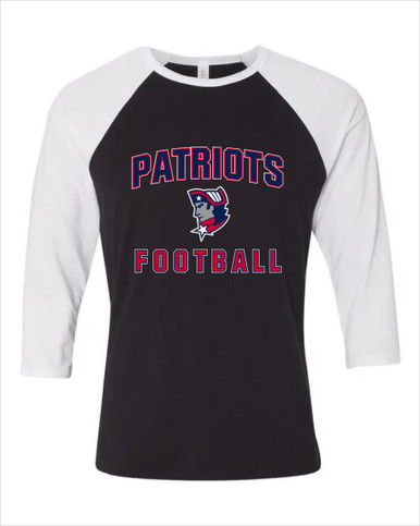 Washington Patriots Football #1 Men's Baseball T-Shirt