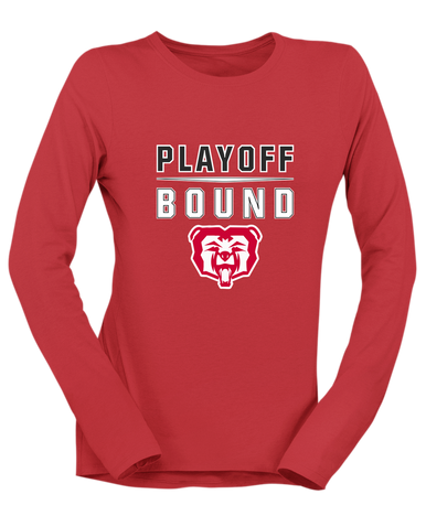 McMinnville Grizzlies Playoff Bound Women's LS T-Shirt