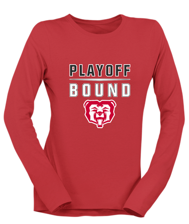 McMinnville Grizzlies Playoff Bound Women's Premium LS T-Shirt