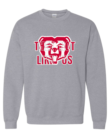 McMinnville Grizzlies They Not Like Us #2 Men's Sweatshirt