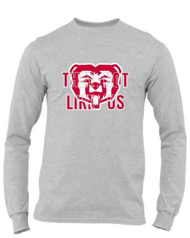 McMinnville Grizzlies They Not Like Us #2 Men's LS T-Shirt