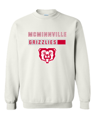 McMinnville Grizzlies Mascot #7 Men's Sweatshirt