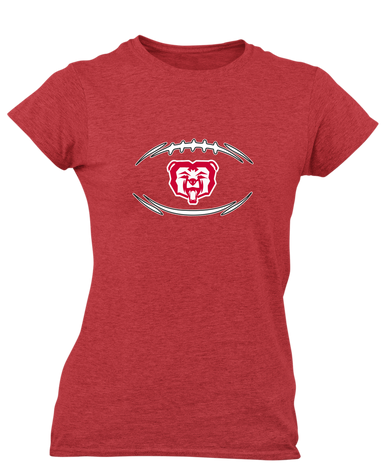 McMinnville Grizzlies Football #3 Women's SS T-Shirt