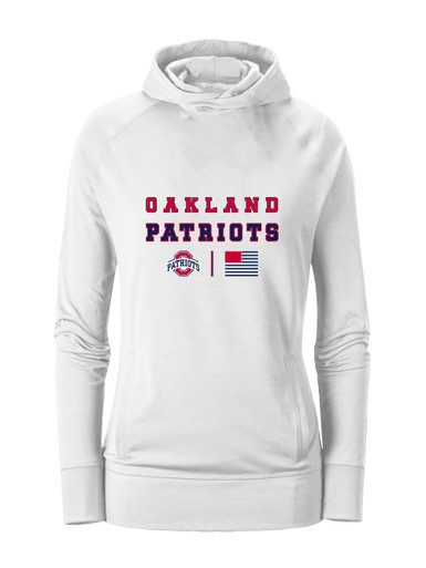 Oakland Patriots Spirit Flag Women's Hoodie