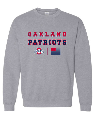 Oakland Patriots Spirit Flag Men's Sweatshirt
