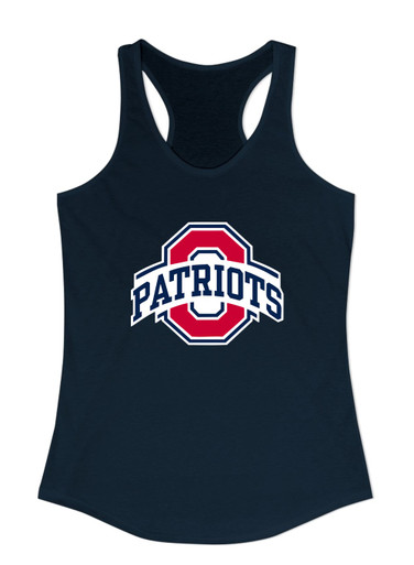 Oakland Patriots Mascot #1 Women's Tank Top