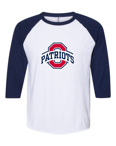 Oakland Patriots Mascot #1 Women's Baseball T-Shirt