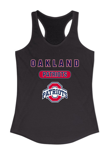 Oakland Patriots Mascot #3 Women's Tank Top