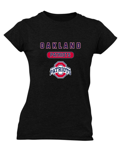 Oakland Patriots Mascot #3 Women's SS T-Shirt