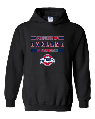 Oakland Patriots Property Of Men's Hoodie