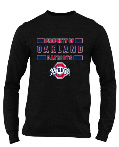 Oakland Patriots Property Of Men's Premium LS T-Shirt