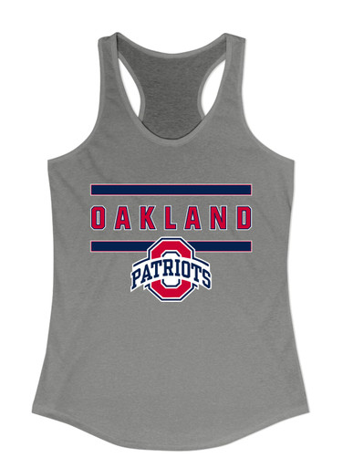 Oakland Patriots Mascot #4 Women's Tank Top