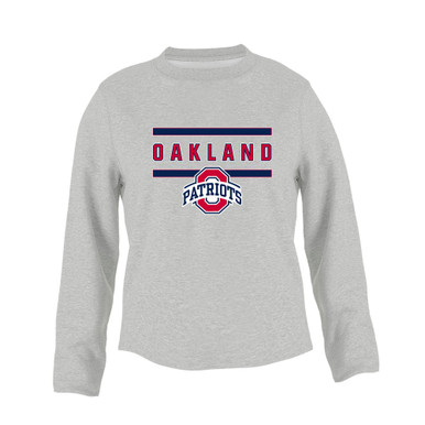 Oakland Patriots Mascot #4 Women's Sweatshirt