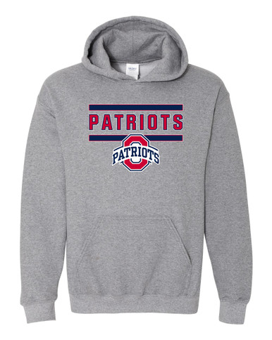 Oakland Patriots Mascot #5 Men's Hoodie