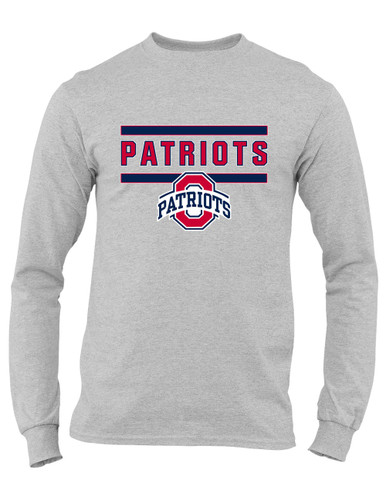 Oakland Patriots Mascot #5 Men's Premium LS T-Shirt