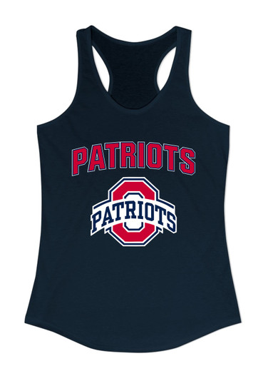 Oakland Patriots Mascot #6 Women's Tank Top