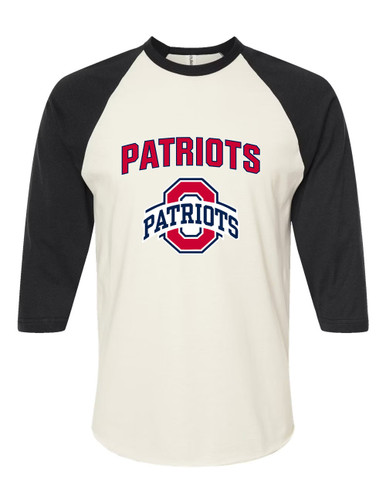 Oakland Patriots Mascot #6 Men's Baseball T-Shirt