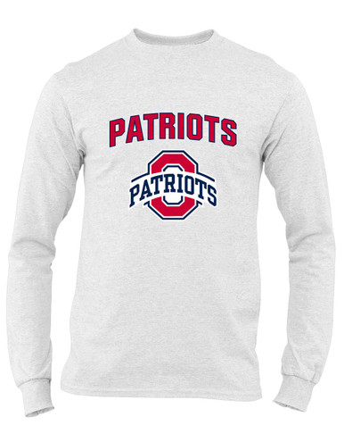 Oakland Patriots Mascot #6 Men's Premium LS T-Shirt