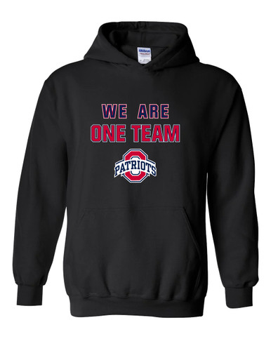 Oakland Patriots We Are One Team Men's Hoodie