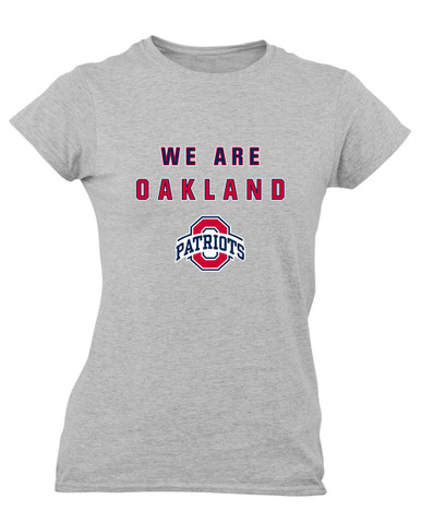 Oakland Patriots We Are Women's SS T-Shirt