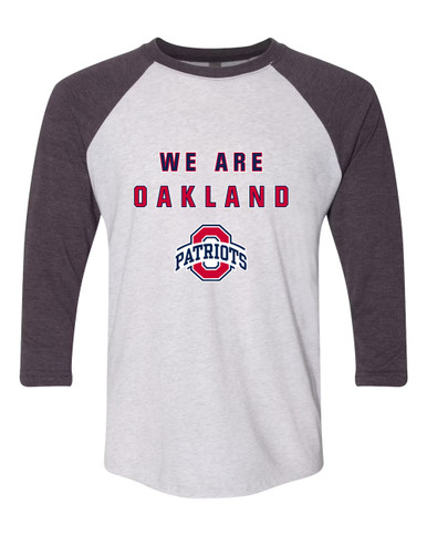 Oakland Patriots We Are Men's Baseball T-Shirt