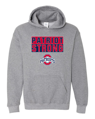 Oakland Patriots Strong #1 Men's Hoodie